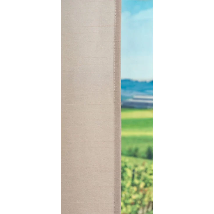 Lysel Outlet - Schlaufenschal Struktur Beigegrau #1W in den Maßen (B x H): 140x300 cm in Beigegrau/beige – Bild 4