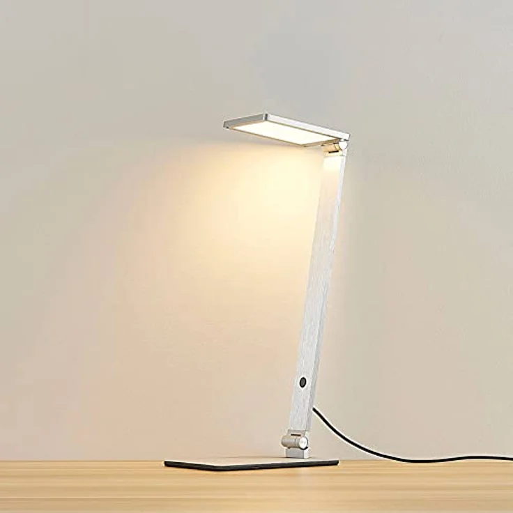 Lucande LED-Schreibtischlampe Resi, dimmbar, verstellbar, warmweiß – Bild 5