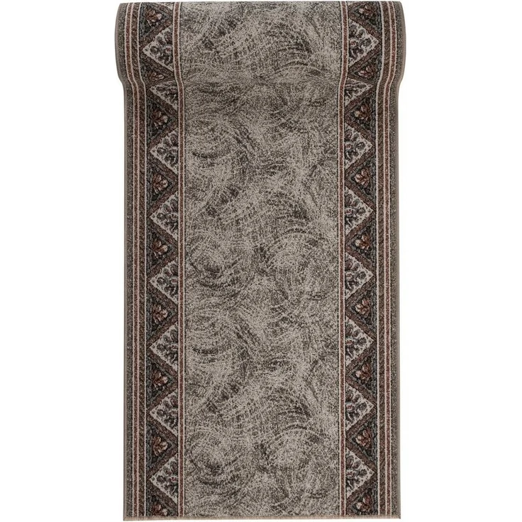 Mazovia Läufer Läufer Teppichläufer Brücke - Vorzimmer Küche - Beige, 67 x 100 cm, Kurzflor, Rutschfest, Meterware, Verschiedene Größen – Bild 1
