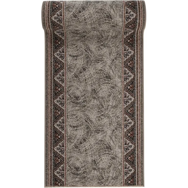 Mazovia Läufer Läufer Teppichläufer Brücke - Vorzimmer Küche - Beige, 67 x 100 cm, Kurzflor, Rutschfest, Meterware, Verschiedene Größen