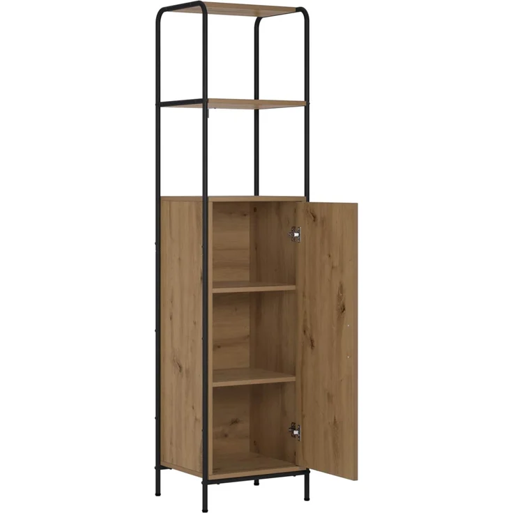 vidaXL Highboard Artisan-Eiche 40 x 33 x 161 cm Holzwerkstoff 8013871 – Bild 3