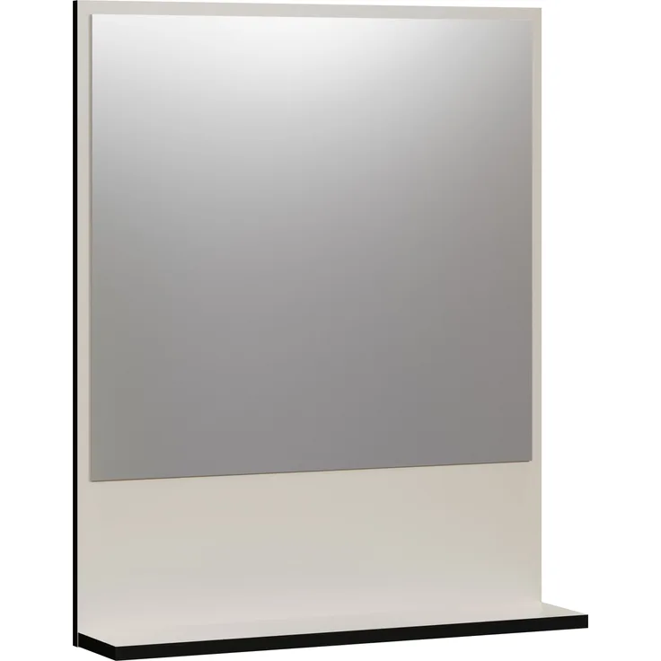 Badezimmer Spiegel Bliss in grau 60 cm