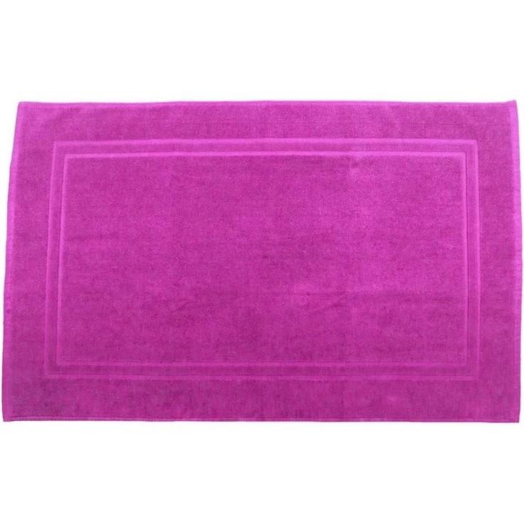Julie Julsen Badematte 1-Badematte-Pink-50 x 40 cm, Baumwolle, Doppelrahmen – Bild 2