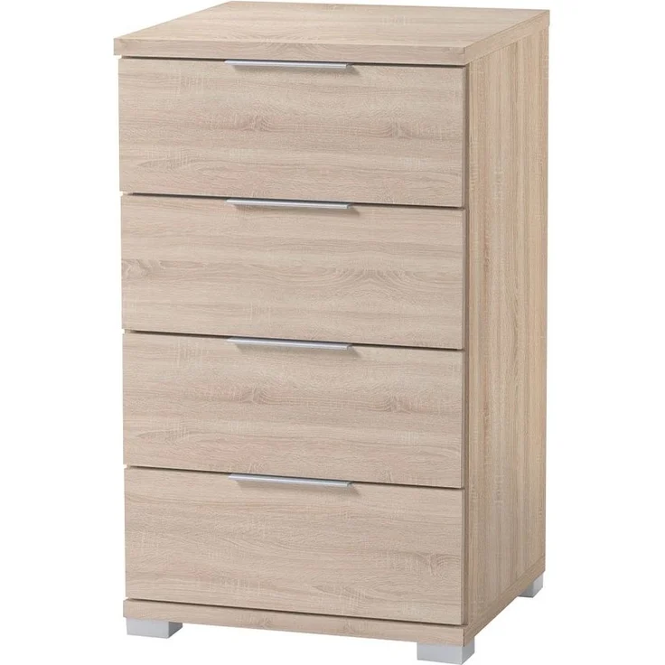 Nachttisch Svenja / Smilla, Holzwerkstoff, Holzfarben, 46 x 79 x 42 cm – Bild 2