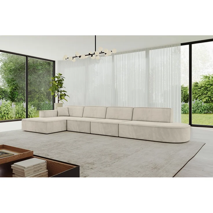ALTDECOR Ecksofa IREA-L3-v4, Sofa Praktische Bequeme Funktionsecke Couch L-Form Eckcouch, Corner Sofa L-Form Vielseitige Sofa Wohnlandschaft Wohnzimmer – Bild 2