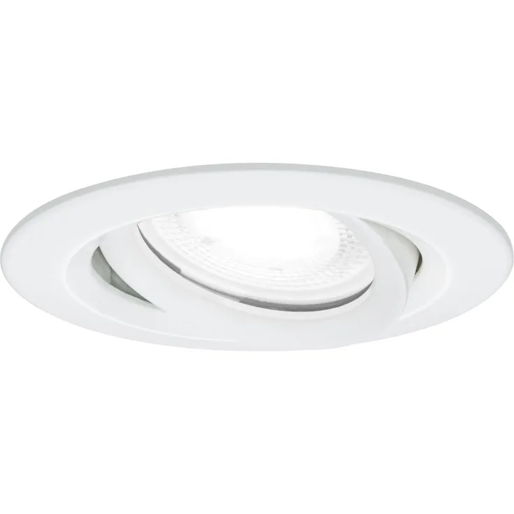 Paulmann No. 93672 Einbauleuchte LED Nova Plus GU10 6W Weiß schwenkbar dimmbar