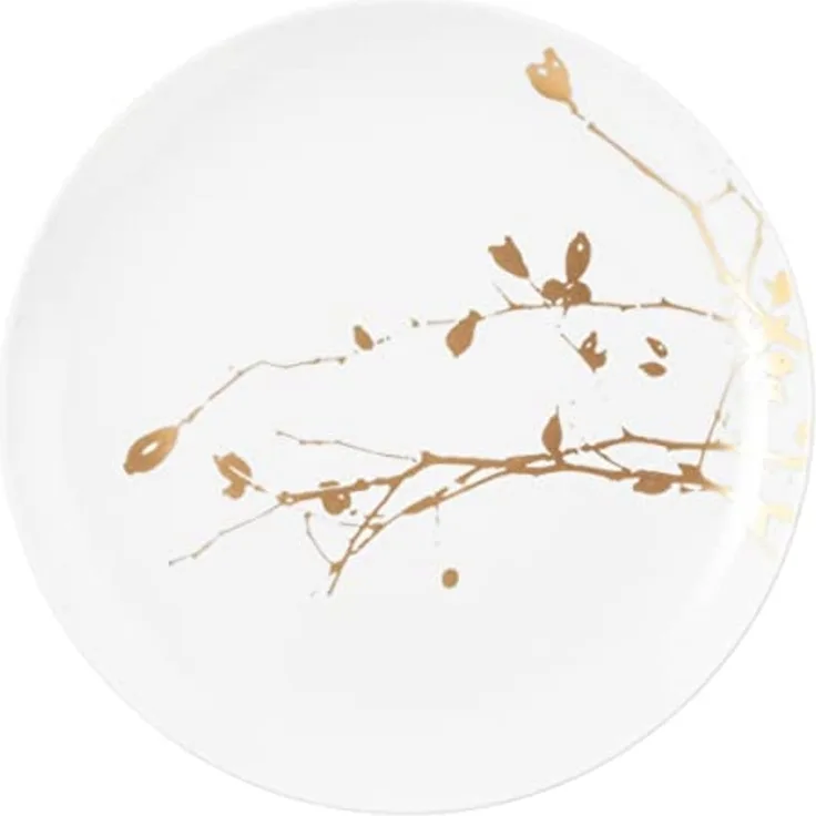 Seltmann Weiden Liberty Golden Rose Frühstücksteller rund 22,5 cm