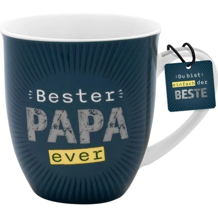 Tasse Kaffeetasse Kaffeebecher Teetasse 40cl Geschenk Sheepworld PAPA 073885 – Bild 4
