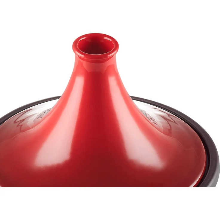 Le Creuset Gusseisen Tagine 31 cm kirschrot – Bild 6