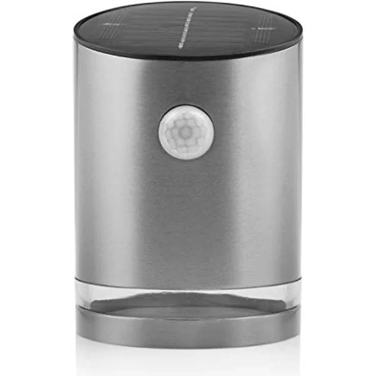 Smartwares Solare Außen‑Wandleuchte mit Bewegungsmelder – Warmweißes Licht – LED 75 lm – Wassergeschützt – Kabellos – Solarbeleuchtung für Eingang, Terrasse, Fassade oder Weg – 10.045.82 – Bild 2