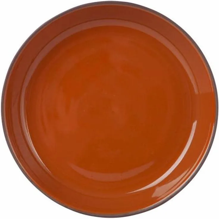 Maxwell & Williams KL0208 Teller 19 x 3 cm SIENNA tief, Terracotta, Premium-Keramik