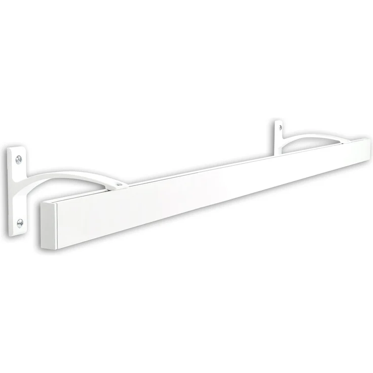 Deco-Raum® Gardinenschiene Innenlauf Curve | Länge: 600cm | Material: Aluminium | Farbe: Weiß – Bild 7