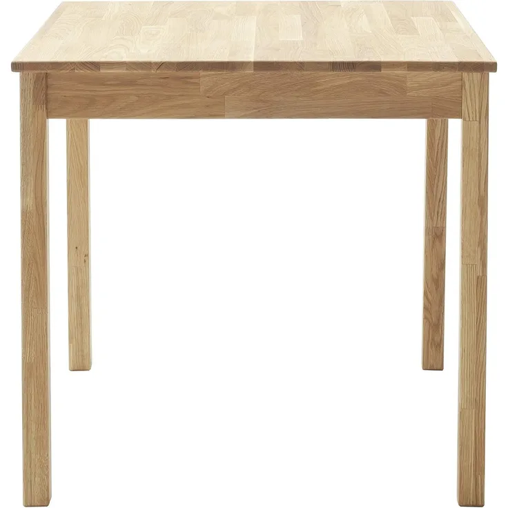 Esstisch Breslau | ausziehbar | rechteckig | 80(140)x80 | Wildeiche massiv