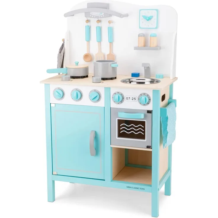 New Classic Toys Küchenzeile Bon Appetit Deluxe blau