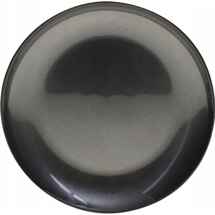 Secret de Gourmet Dessertteller ANIA BLACK Glas Ø 21 cm schwarz