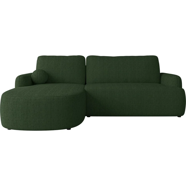Ecksofa Loridu Cord (Farbe: Poso 14, Seite: Links) – Bild 2