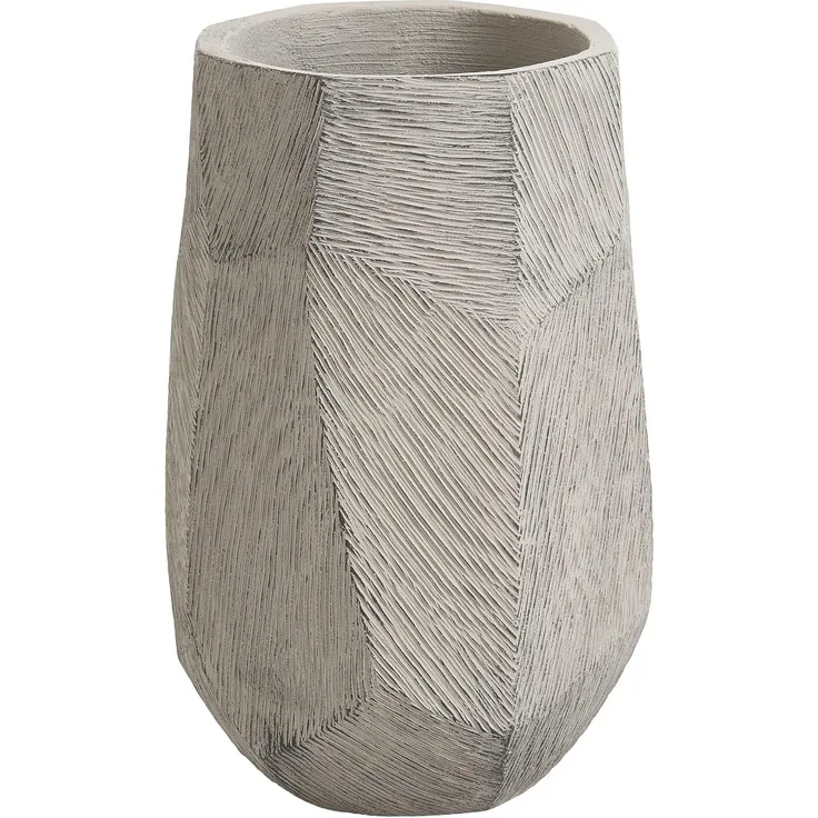 Blumenkübel ENSTAL 32 cm Grau