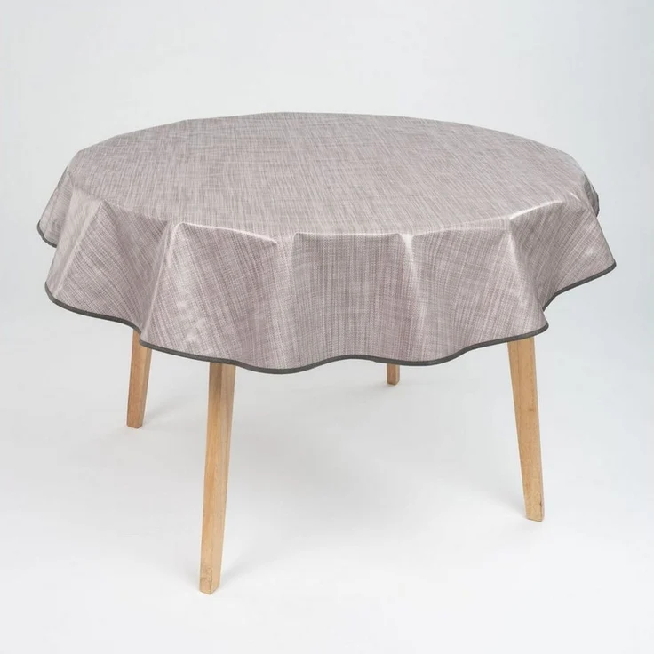 laro Tischdecke rund 140 cm wachstuchtischdecke Tischdecke abwaschbar – Bild 2