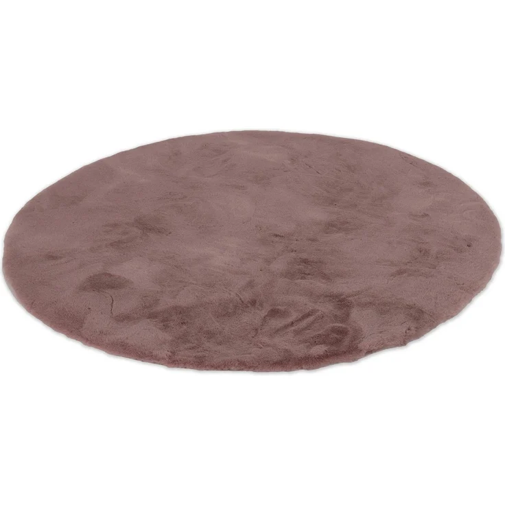 SCHÖNER WOHNEN-Kollektion Fellteppich Tender, rund, Höhe: 26 mm, besonders weich durch Microfaser, Kunstfell, waschbar, Wohnzimmer – Bild 5