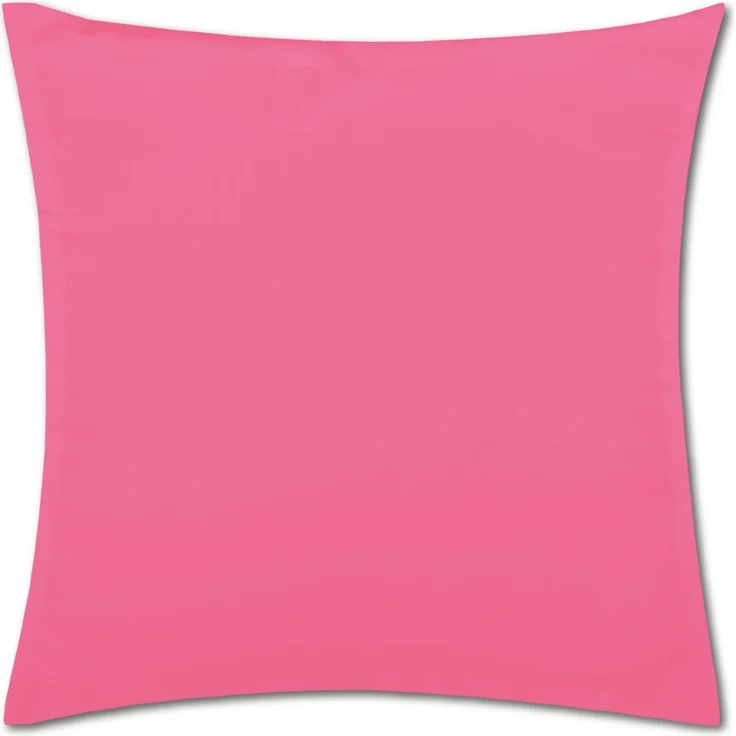 Kissenhülle Dekokissen Kissenbezug Microfaser - viele Größen und Farben Pink 80 x 80 cm – Bild 1