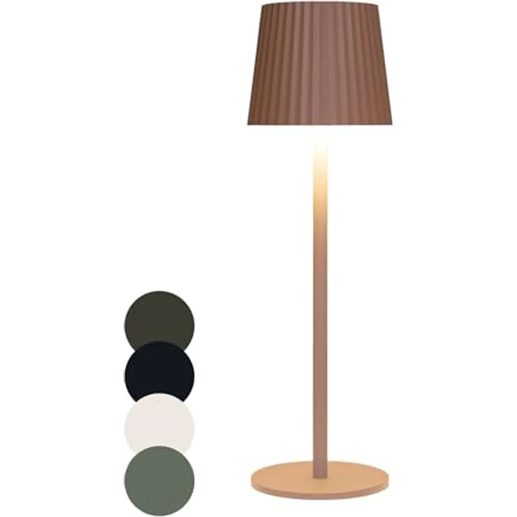Coen Bakker Deco BV LED Außen-Tischleuchte Touch Tischlampe dimmbar mit Akku, In-/Outdoor, Touch-Funktion, LED fest verbaut, Kaltweiß, Warmweiß, Tageslichtweiß – Bild 1
