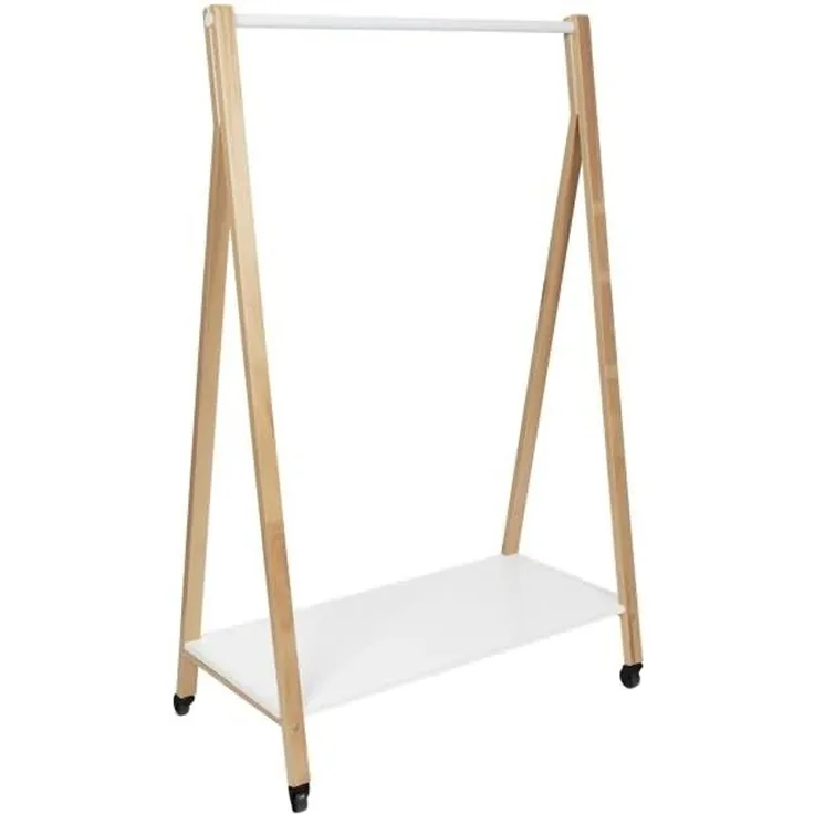 Alba Garderobenständer PMSLEEK holz/weiß