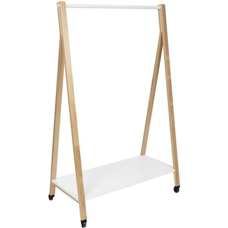 Alba Garderobenständer PMSLEEK holz/weiß – Bild 1