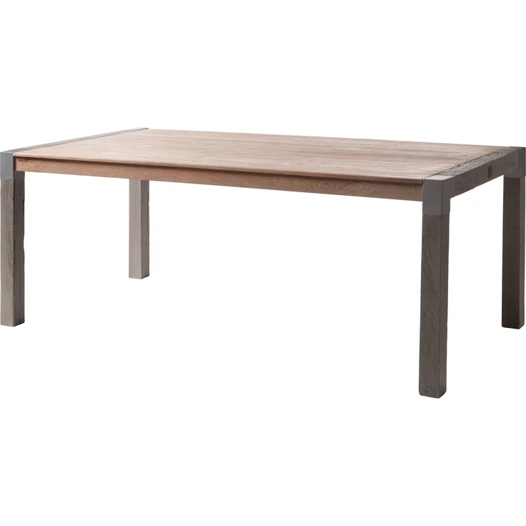 Esstisch Akazie 220x100x76 beige lackiert AMSTERDAM #116 – Bild 1