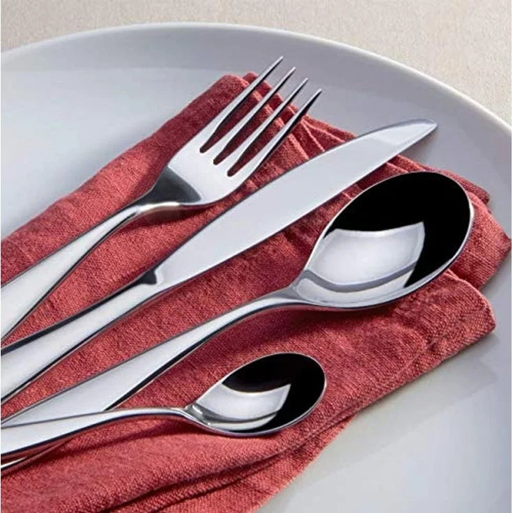 Alessi Mami Tafelmesser Monoblock 6 Stück, Edelstahl – Bild 2