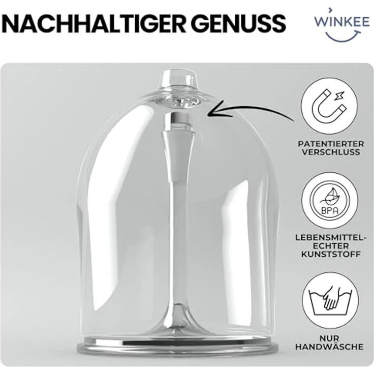 Winkee Weinglas To-go Weinglas mit Aufbewahrungsbox – Bild 5