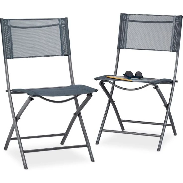 Klappstuhl Balkon 2er Set 10020944 – Bild 1