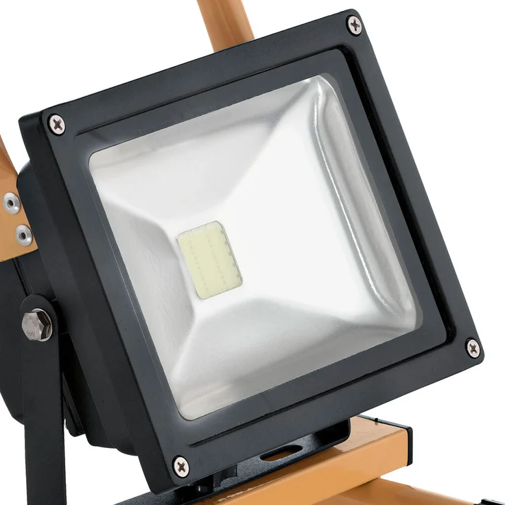 2er Set LED Baustrahler, schwarz gelb, Spot schwenkbar – Bild 10