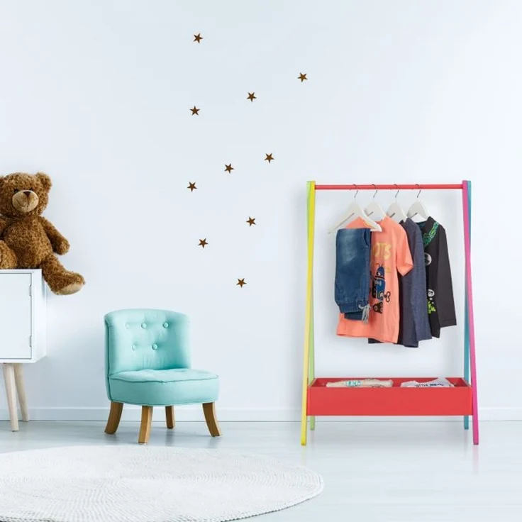 Relaxdays Kleiderständer für Kinder – Bild 2