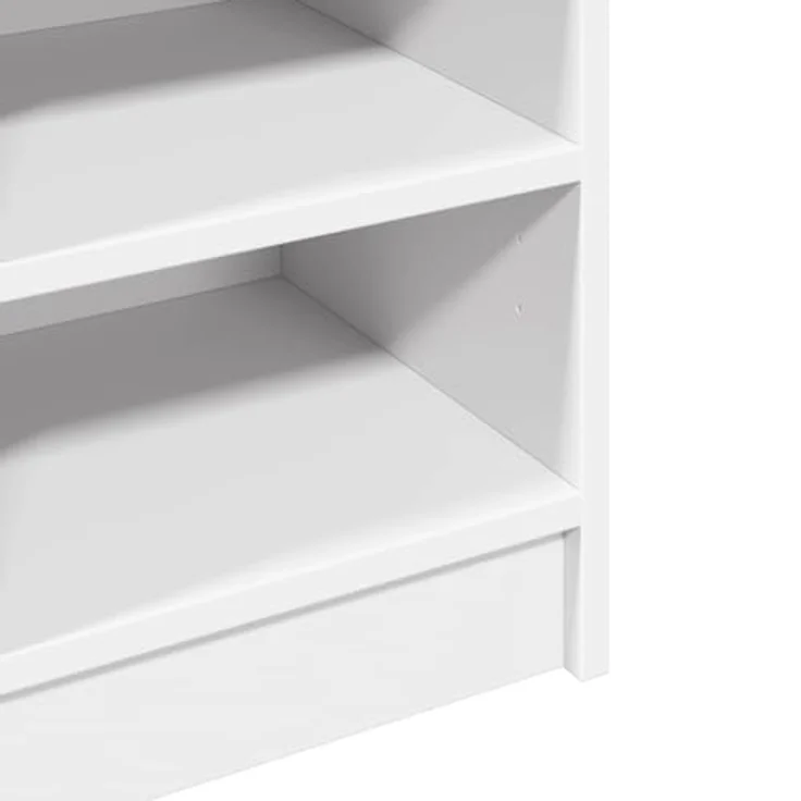 vidaXL Waschbeckenunterschrank Weiß 90x29x55 cm Holzwerkstoff 848122 – Bild 6