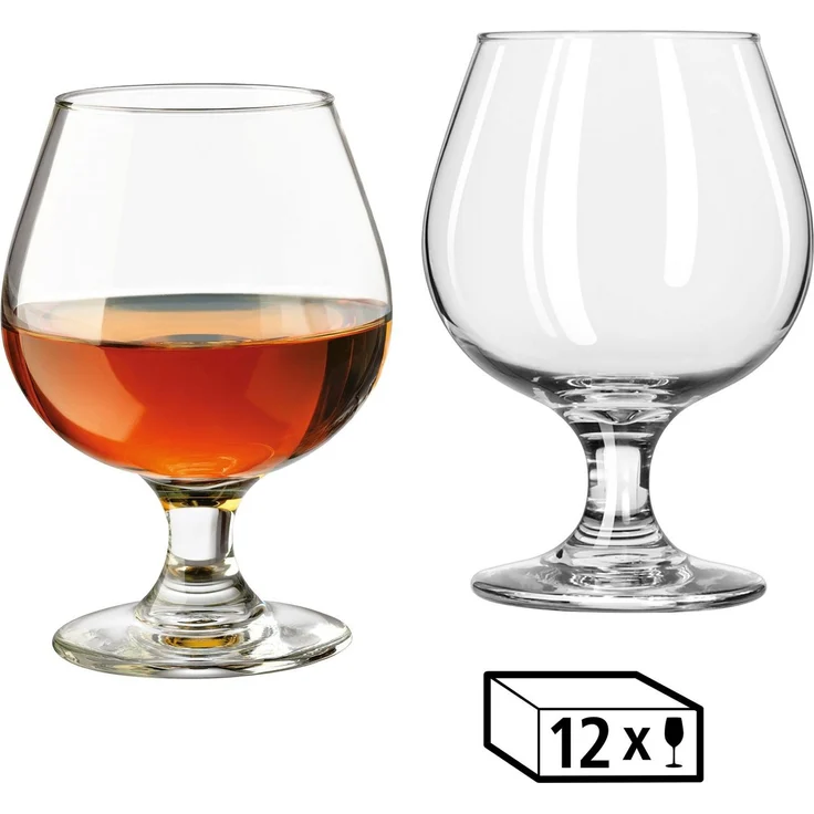 LIBBEY Whiskyglas Libbey Brandy Glas 12er Set -EMBASSY-, 12-tlg, Glas, 340 ml, hochwertig verarbeitet, im modernen Design – Bild 1