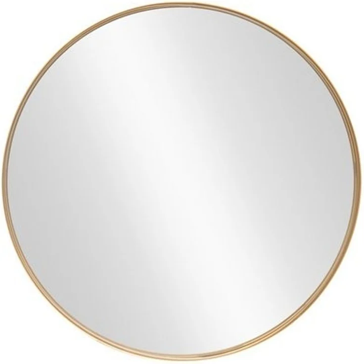 riess-ambiente Wandspiegel PORTRAIT 40cm gold – Metallrahmen, rund, Accessoire (Einzelartikel, 1-St), moderner Spiegel mit edlem Goldakzent – ideal für Flur oder Ankleide – Bild 4