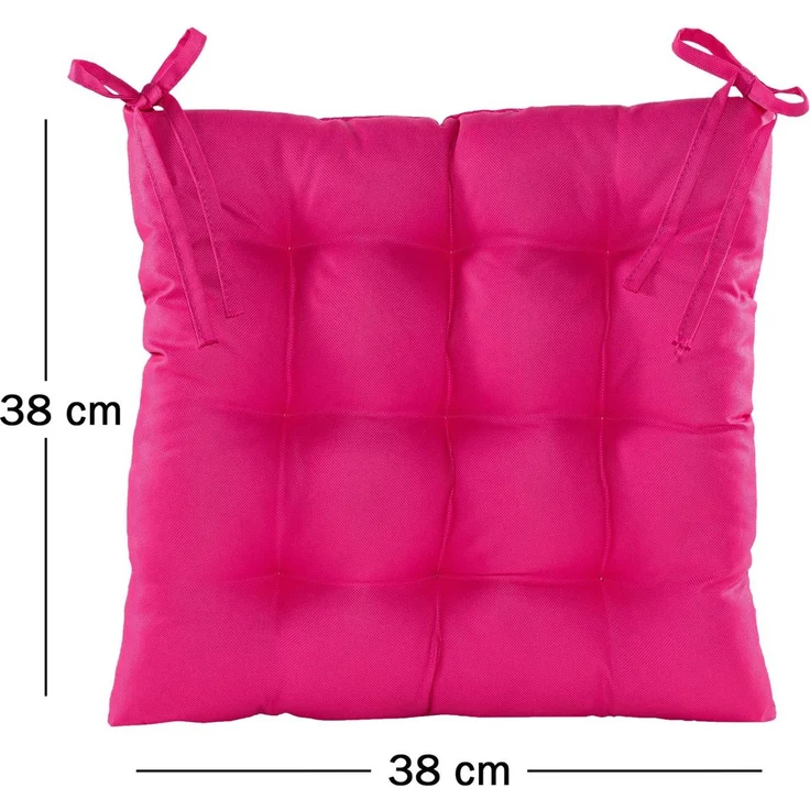 JACK Stuhlkissen JACK Outdoor 38x38cm Sitzkissen Lounge Kissen Sitzkissen Wasserfest, mit Lotus Effekt, robust, strapazierfähig, für Innen & Außen – Bild 2