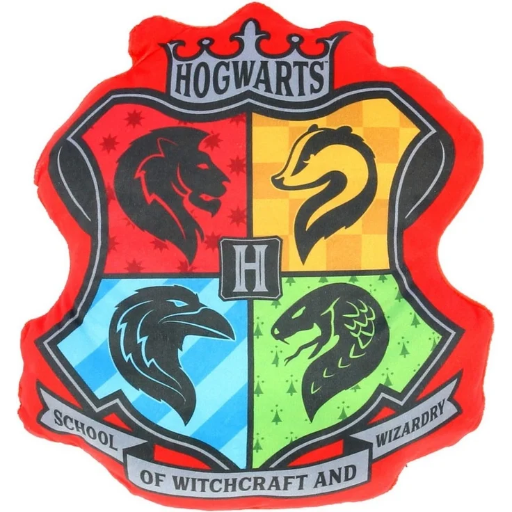 Harry Potter Kuschelkissen 32x30 cm Geformter Velours für Fans jeden Alters – Bild 1