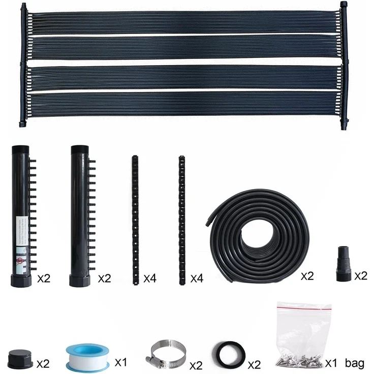 Poolheizung 305x80cm Solarpanel Abdeckung Matte Schwimmbad Kollektor Absorber – Bild 8