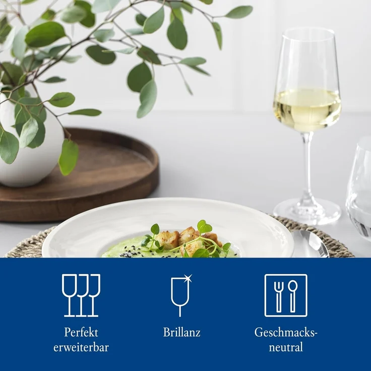 Villeroy & Boch Ovid Weißweinglas 380 ml 4er Set – Bild 5