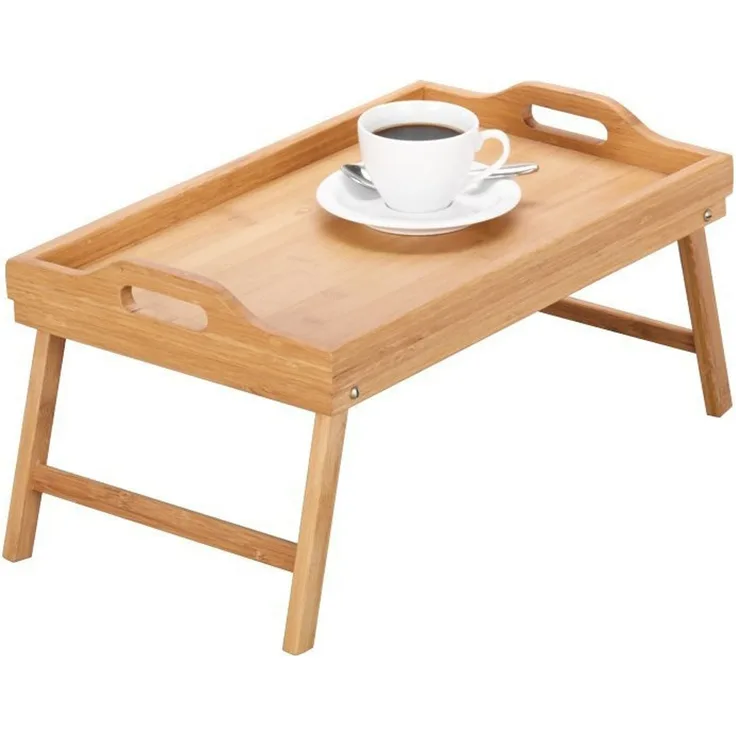 ZELLER Betttablett, Bamboo, 50 x 30 x 21 cm