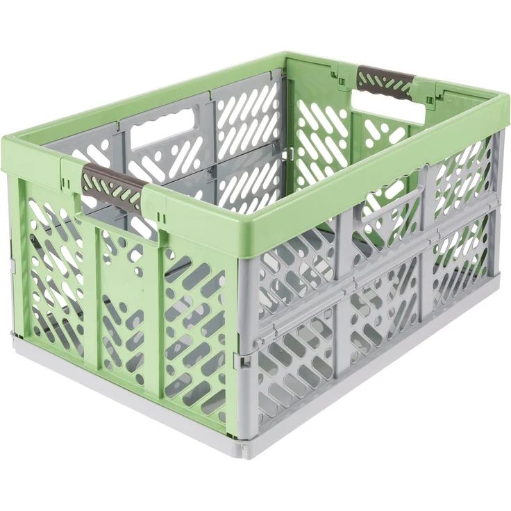 keeeper Klappbox ben eco, Profi-Klappbox mit Softgriffen, 54 x 37 x 28 cm, 45 l, 45 l, Soft-Touch-Griffe, zusammenklappbar – Bild 2