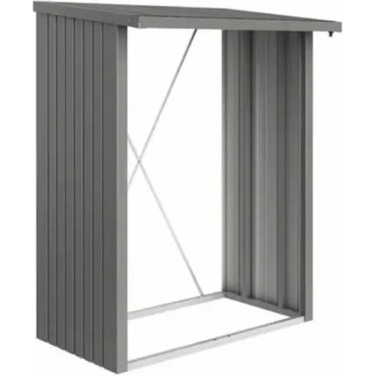 Biohort Holzlager WoodStock Gr. 150 lieferbar in 3 Farben quarzgrau-metallic