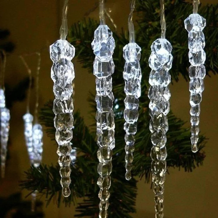 LED-Eiszapfen, außen 40er Abst. 15cm, Zul. 5m, IP44 – Bild 2