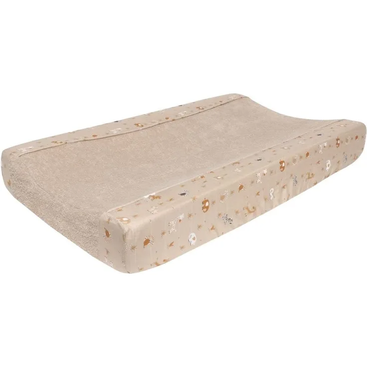 Bebe-Jou Leopard Wickelauflagenbezug Pink Taupe