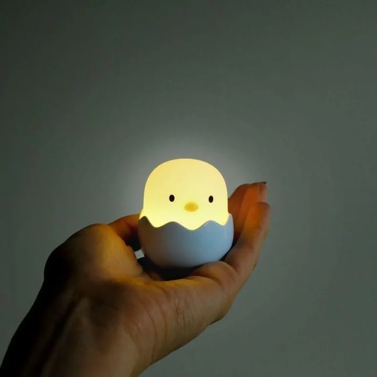 MegaLight Nachtlicht MegaLight LED Baby Eggy Nachtlicht mit Akku 3er-, Inkl. Leuchtmittel, Dimmbar ohne Bewegungsmelder – Bild 4