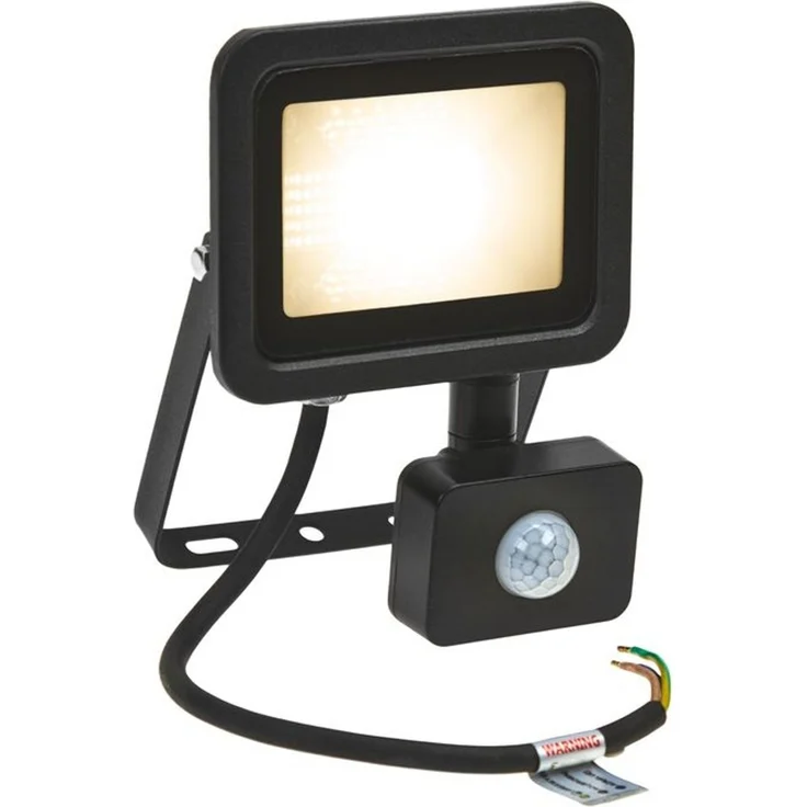 NOCTIS LUX 2 SMD 230V 20W IP44 WW black with sensor – Bild 2