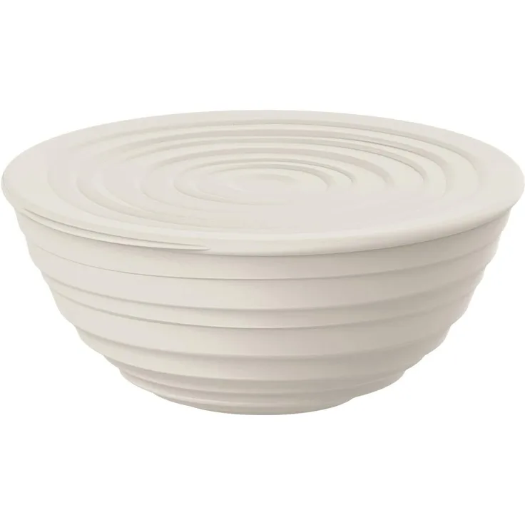 Guzzini Tierra Weiss Schüssel M 18 cm mit Deckel