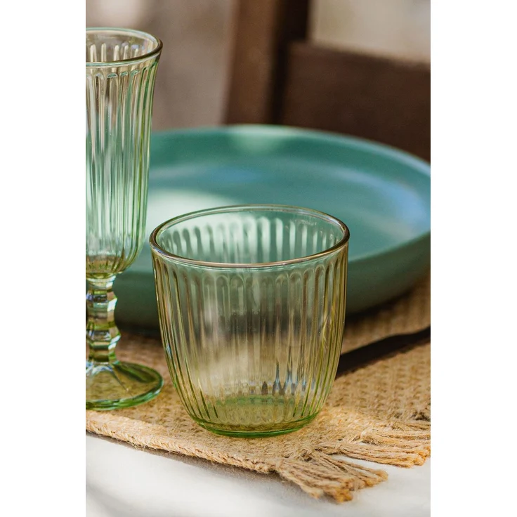 Hermia Concept 'Splendid 290 - Green' Gläser-Set (4-teilig), Grün, 8,6 x 8,6 x 8,5 cm, 290 ml – Bild 2