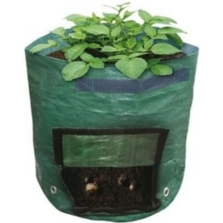 Kartoffel-Pflanzsack Pflanzbeutel Pflanztasche Balkonkasten Balkon Pflanzkasten – Bild 4